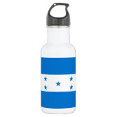 Honduras Flag Waterfles (Voorkant)