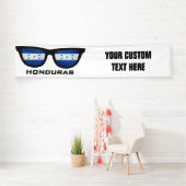 Honduras heeft aangepaste tekst en kleurenbanner spandoek (Insitu)