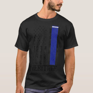 Honduras Hispanic Heritage noodlijdende vlag T-shirt