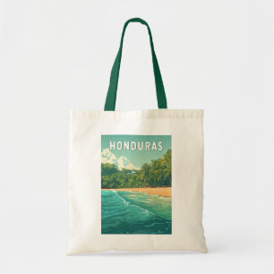 Honduras Illustratie Reis Kunst Vintage Tote Bag