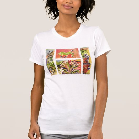 Honduras plaza t-shirt (Voorkant)