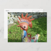 honduras rooster briefkaart (Voorkant / Achterkant)