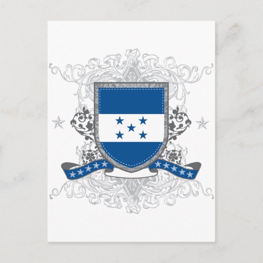 Honduras Shield Briefkaart (Voorkant)