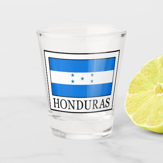 Honduras Shot Glas (Voorkant)