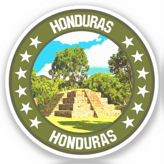 Honduras Sticker (Voorkant)
