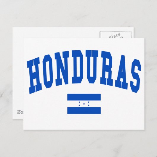 Honduras Style Briefkaart (Voorkant / Achterkant)