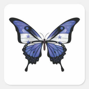 Honduras Swallowtail Vlinder Vlag Sticker