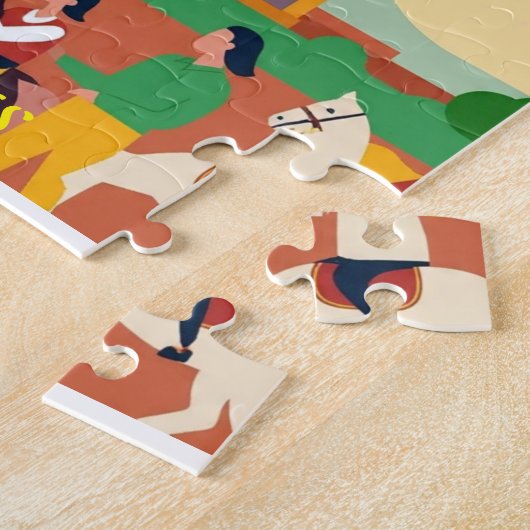 Honduras TEGUCIGALPA DC Retro poster Legpuzzel (Zijkant)