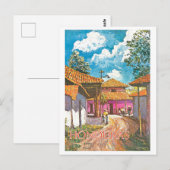  Honduras Travel Poster Briefkaart (Voorkant / Achterkant)