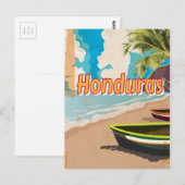 Honduras  vakantie-Poster Briefkaart (Voorkant / Achterkant)