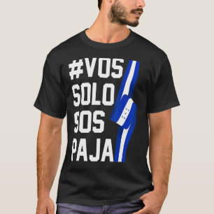 Honduras Vlag Catracho Trots Hondureño Vos Solos S T-shirt