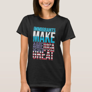 Hondurese immigranten maken Amerika geweldig Grafi T-shirt