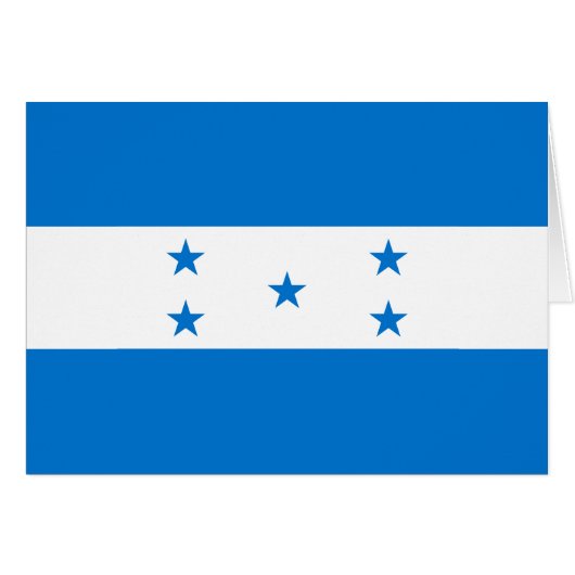 Hondurese vlag (Voorkant Horizontaal)