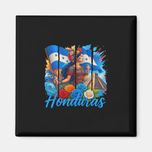 Hondurese Vlag Copan Honduras Reis Gezinsvakantie  Magneet