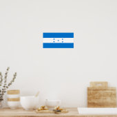 Hondurese vlag poster (Keuken)