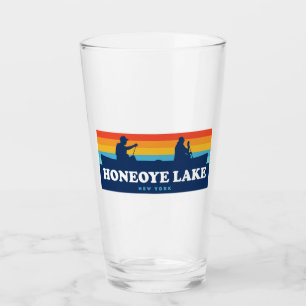 Honeoye Lake New York Canoe Glas