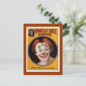 Honest Bill Circus Briefkaart (Staand voorkant)