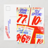 Honest Ed's Toronto Briefkaart (Voorkant / Achterkant)