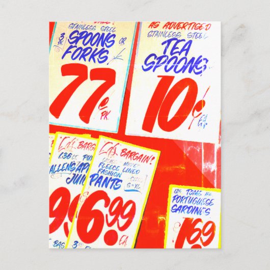 Honest Ed's Toronto Briefkaart (Voorkant)