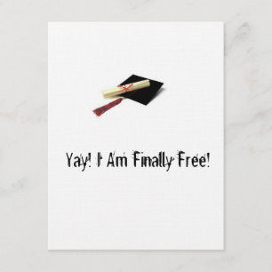 Honest Graduation Invitations Kaart