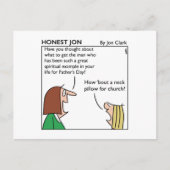 Honest Jon drôle Carte de fête du Père (Devant)