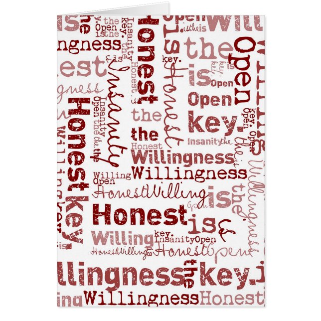 Honest Open Willing (Voorkant)