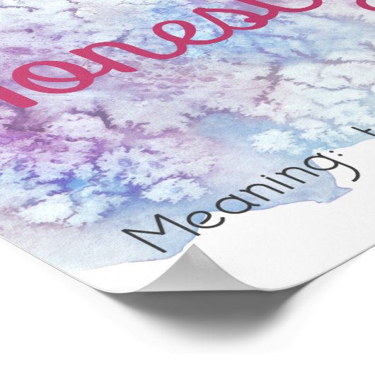 Honesty Character Trait Poster (Coin)