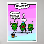 HONESTY POSTER (Voorkant)