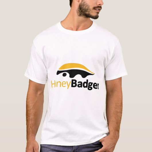 Honey Badger Classic Logo T-shirt (Voorkant)