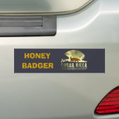 Honey Badger Cobra Killa Bumpersticker (Op auto)