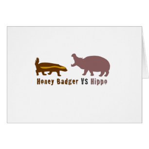 Honey Badger contre Hippo