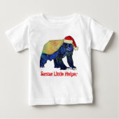 Honey Badger Funny Funky Festive Irony Santa Quote (Voorkant)