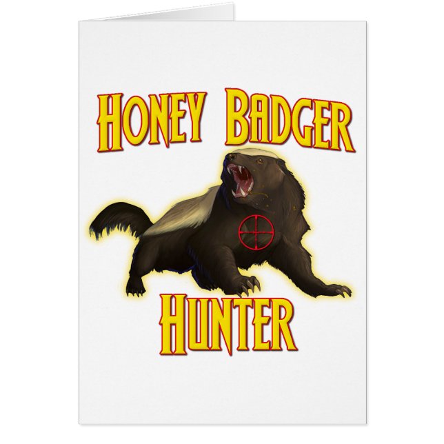 Honey Badger Hunter (Voorkant)