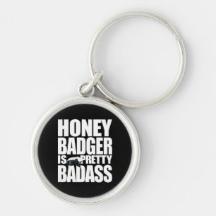 Honey Badger is Sleutelhanger Badass