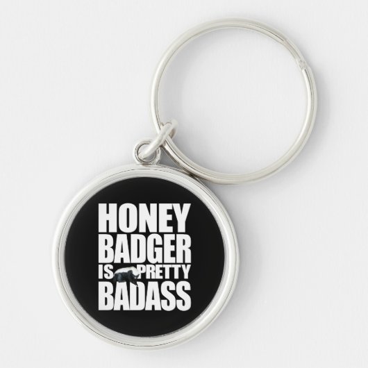 Honey Badger is Sleutelhanger Badass (Voorkant)