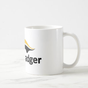 Honey Badger Logo Koffiemok