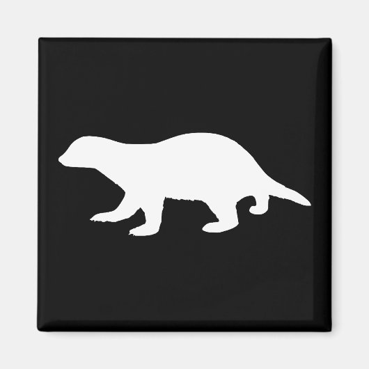 Honey Badger Magneet (Voorkant)