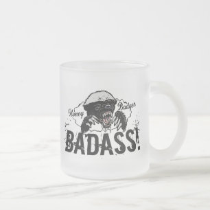 Honey Badger Matglas Koffiemok