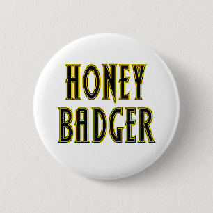 Honey Badger Ronde Button 5,7 Cm