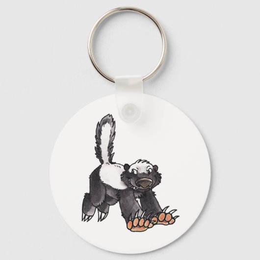 Honey Badger Sleutelhanger (Voorkant)