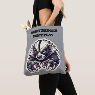 Honey Badger Speel niet Draagtas