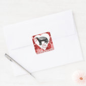 Honey Badger Stickers Saint-Valentin (Enveloppe)