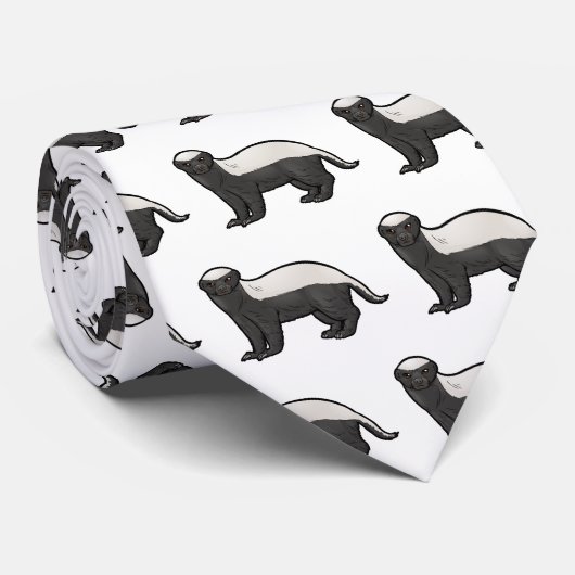 Honey Badger Stropdas (Opgerold)