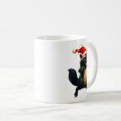 Honey Badger Tree Xmas Lights Santa Honey Badger C Koffiemok (Voorkant rechts)