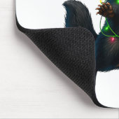 Honey Badger Tree Xmas Lights Santa Honey Badger C Muismat (Hoek)