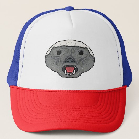 Honey Badger Trucker Pet (Voorkant)