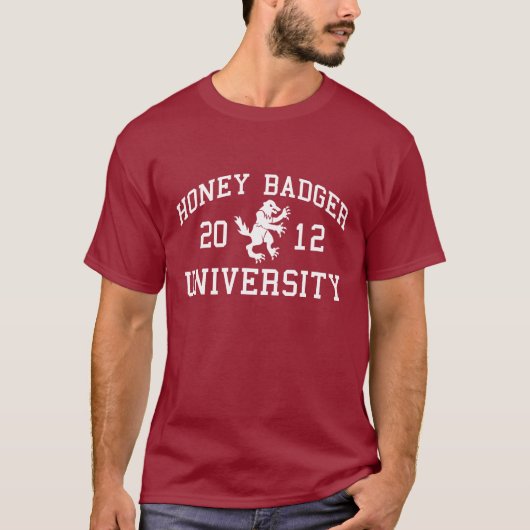 Honey Badger University 2012 T-shirt (Voorkant)