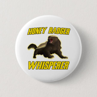 Honey Badger Whisperer Ronde Button 5,7 Cm