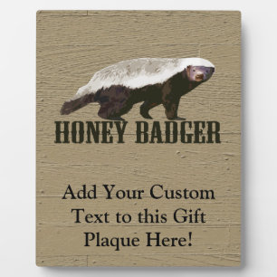 Honey Badger Wild Animal Fotoplaat