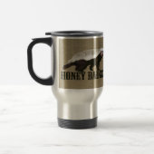 Honey Badger Wild Animal Reisbeker (Links)